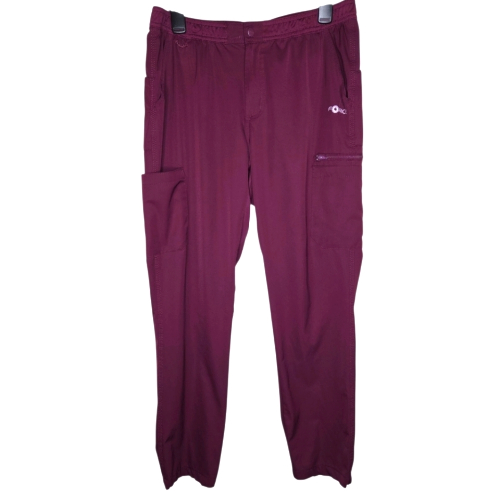 Carhartt Force Woman's Wine Scrub  Size M Regular